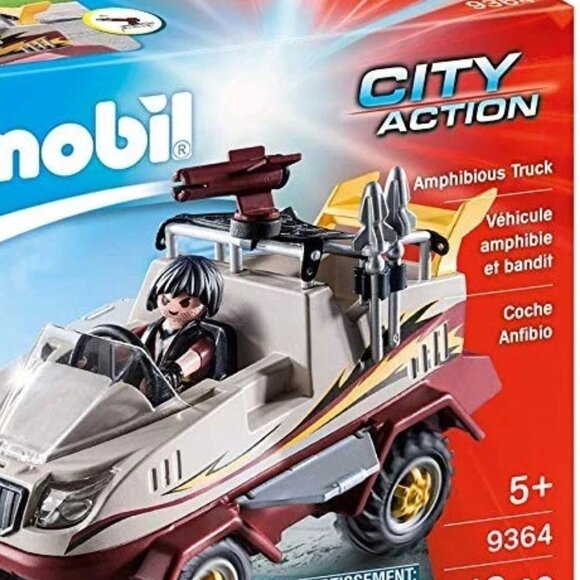 Playmobil City Action Tactical Unit Police Amphibious Truck #9364 New in Box - Picture 10 of 16